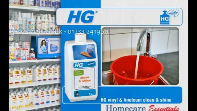 HG Vinyl and Linoleum Clean and Shine Regular cleaner for Floors