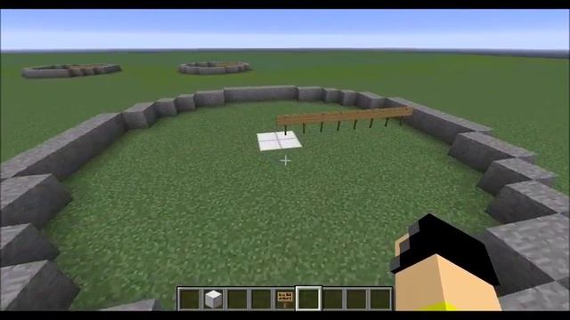 Minecraft: How to make a 2 block center circle with World Edit смотреть онлайн