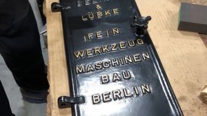 Реставрация немецкого токарного станка 1930 года Beling & Lubke