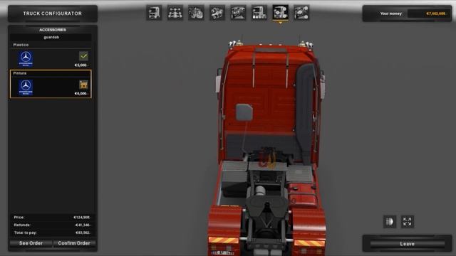 Euro Truck Simulator 2 Mercedes Benz Actros MP1 edited by Solaris36 смотреть онлайн