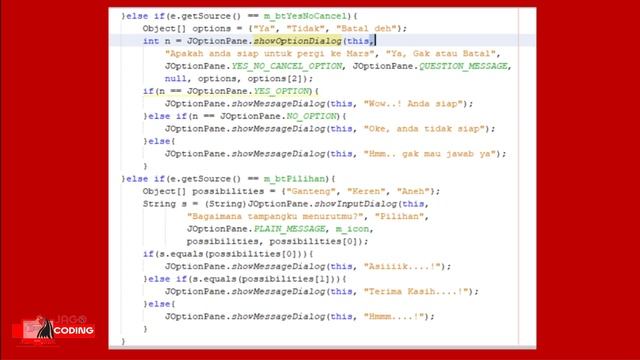 3.6 Membuat Jendela Dialog Dengan JOptionPane & JDialog Dalam Swing | Java Programming смотреть онлайн