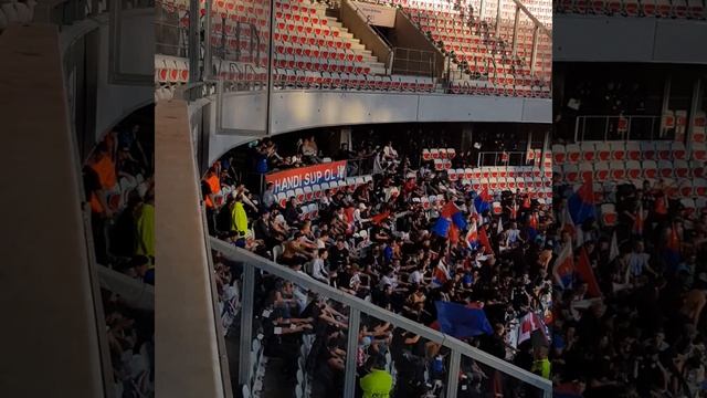 Parcage Lyonnais à l'Allianz Riviera lors de OGC Nice OL + animation avec le Berger Niçois Dimanche смотреть онлайн