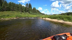 Едем на рыбалку, ломаем интейк вездеход, Solar 500 jet