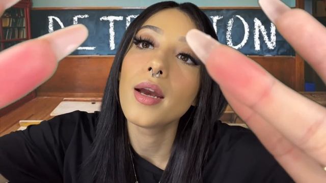 ASMR| Mean girl does your makeup in detention ? Roleplay смотреть онлайн