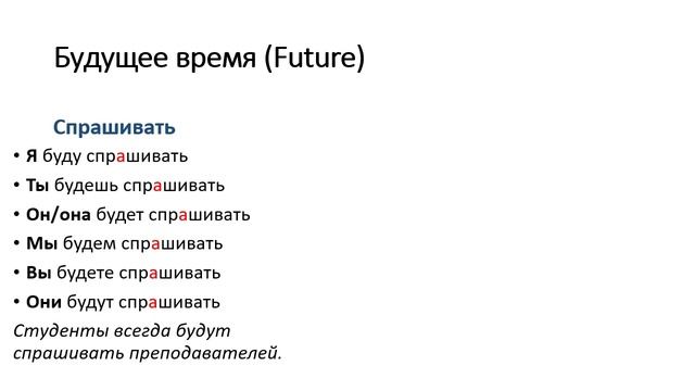 Учим русские глаголы _спрашивать_ и _спросить_. Learn russian verb _to ask_ (A1)_Trim