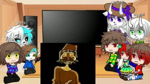 Undertale au react to boozoos ghost (blood warning)