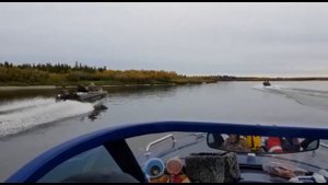 река Пякупур поездка на лодках