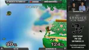 Get Smashed at the Foundry #37 - Winner Quarters: ycz (Samus) vs SilentSpectre (C. Falcon)