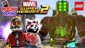 СУПЕРГЕРОЙСКАЯ РУССКАЯ ОЗВУЧКА! Рокки играет в Lego Marvel Super Heroes 2! Часть 2.