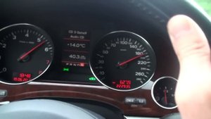 audi A8 4.2 acceleration 0-230km/h