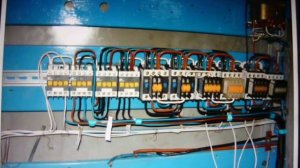 Электромонтаж крана РДК