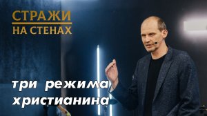 Ильиных Константин "три режима христианина"