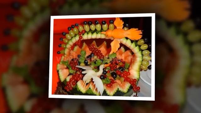 Фрукты на праздничном столе смотреть онлайн