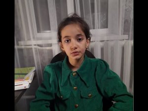 Хъунэ Разиет «Нан», читает на адыгейском языке Хейшхо Арианна. Натухайская СБ