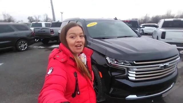 2021 Chevrolet Tahoe High Country Exterior CT655 смотреть онлайн