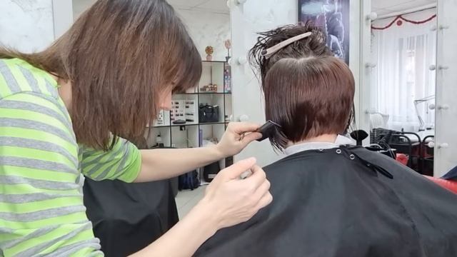 Стрижка боб каре. смотреть онлайн