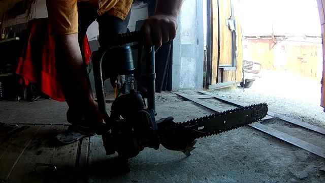 Бензопила Дружба с редуктором 1958 года смотреть онлайн