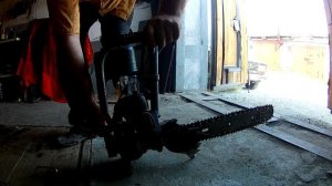 Бензопила Дружба с редуктором 1958 года