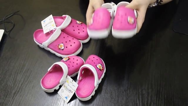 совместные покупки №1видеообзор на детские кроксы смотреть онлайн