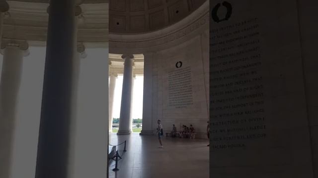 Thomas Jefferson Memorial- Washington DC July 20th, 2017