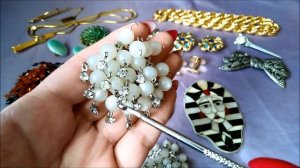18. Винтажная бижутерия от Unique_Antiques Elena. Распаковка интересной посылки! Часть 2.