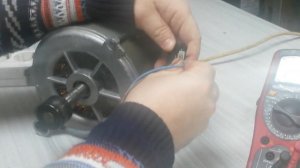 проверка и подключение однофазного асинхронного двигателя стиральной машины