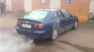 SR20 пробита прокладка ГБЦ