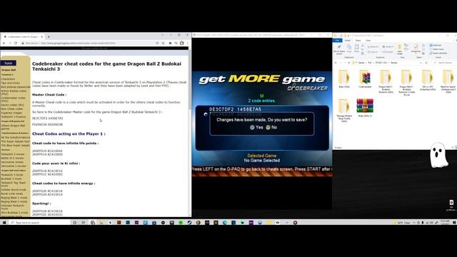 How to add games and codes to Codebreaker for ps2 Cheats смотреть онлайн