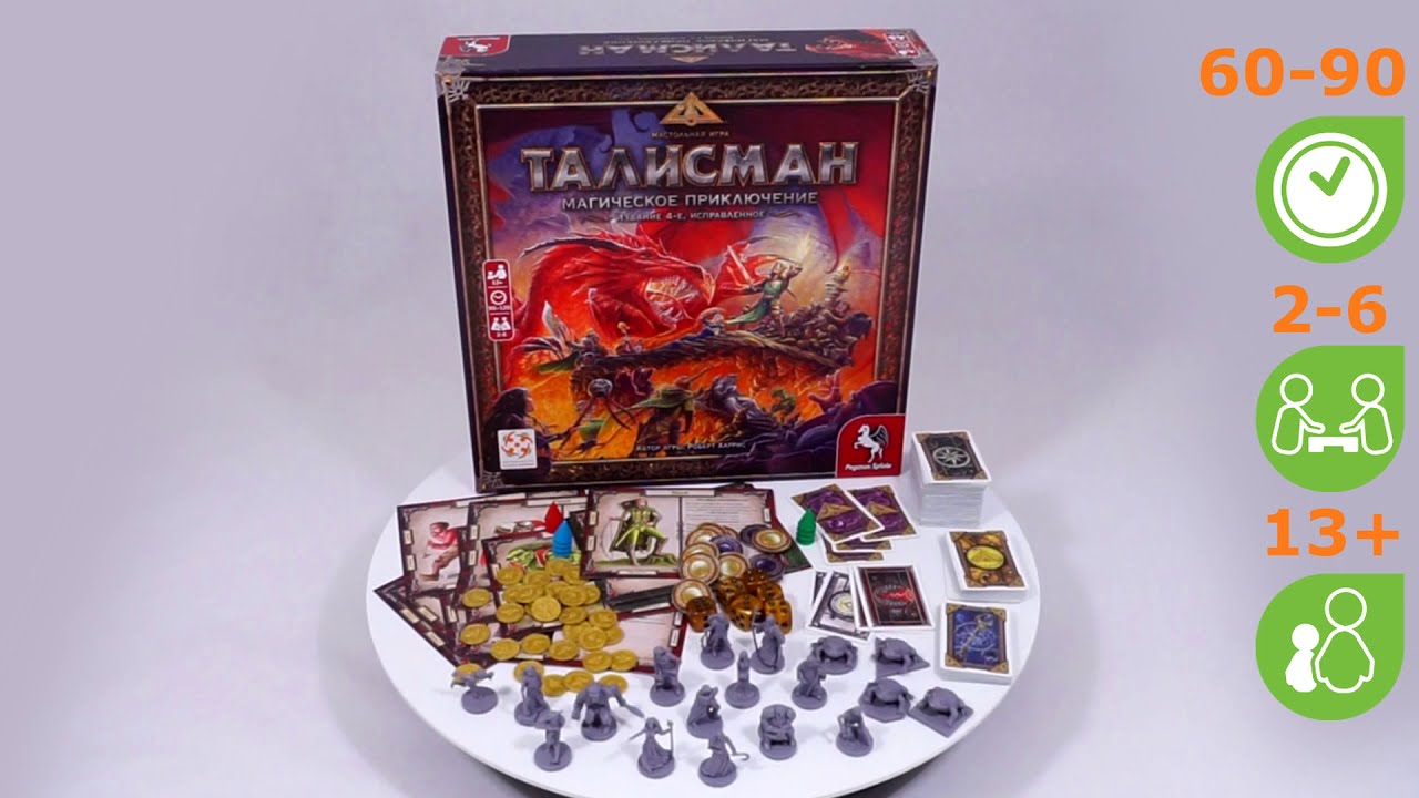 Талисман. Обзор настольной игры от компании Стиль Жизни смотреть онлайн
