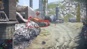 Tanks BLITZ. Самый бесячий танк в игре #tvp