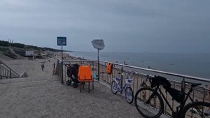 Посёлок Лесной 4К. Достопримечательности. Пляж. Куршская коса до Зеленоградска. Сентябрь 2023.
