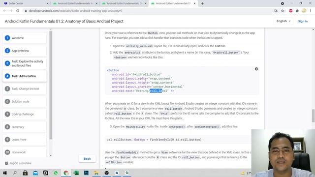 Anatomy of Basic Android Project - Android Kotlin Fundamental смотреть онлайн