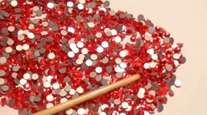 стразы Light Siam ss20. Холодная фиксация.