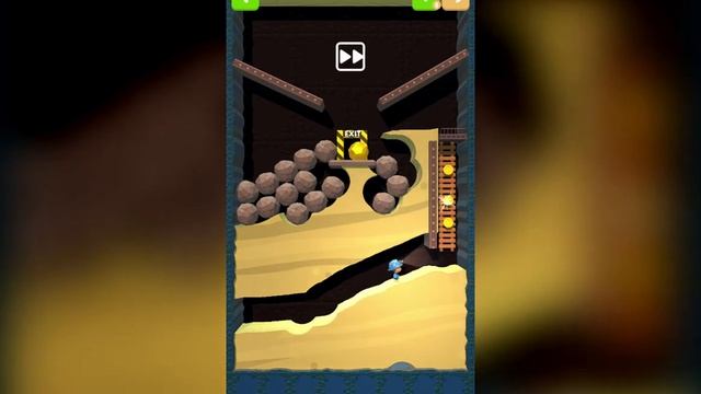 Mine Rescue! - Gameplay Walkthrough (Level 14-1 — 14-20) | Snack Game смотреть онлайн