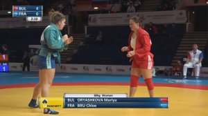 World SAMBO Championships 2018. Day 2. Mat 1