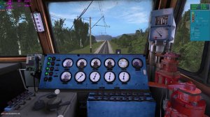 Trainz 2ВЛ80С в гору