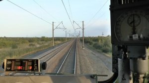 Поездка в кабине ВЛ10