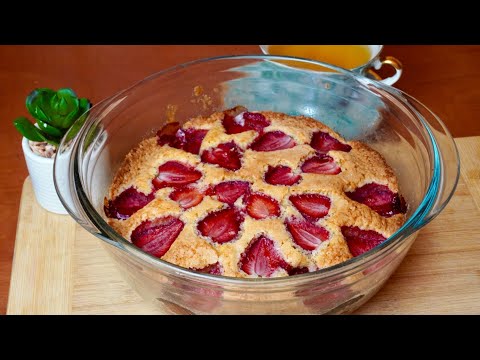 Пирог, который тает во рту! За 5 минут работы! Быстро, Просто и очень Вкусно