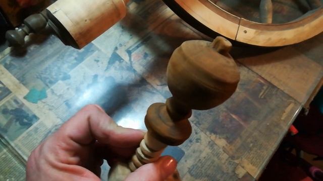 Реставрация антикварной прялки. Новая жизнь старых вещей.