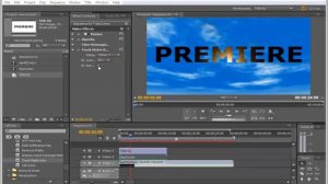 Монтаж видео, работа с фильтрами Trak Matte Key и Luma Key в программе Adobe Premiere Pro
