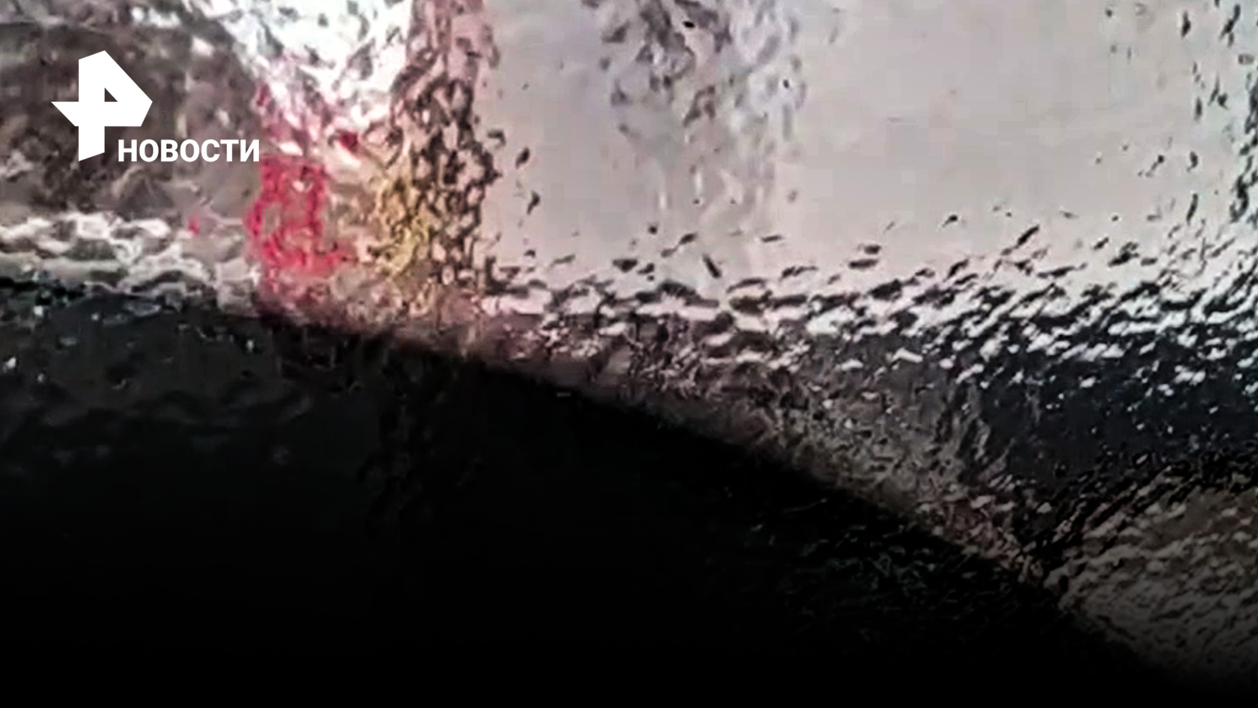 Ледяной дождь в Воронеже заморозил машины: реакция автомобилистов / РЕН Новости