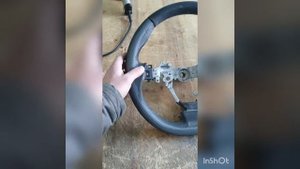 перетяжка руля, как шпаклевать