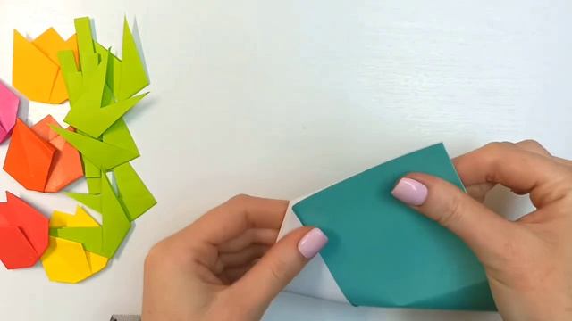 Открытка с тюльпанами своими руками смотреть онлайн