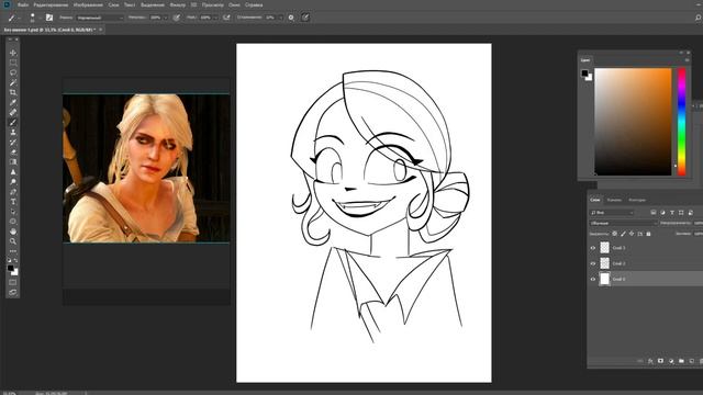 Рисую Цири в 10 стилях! STYLE CHALLENGE смотреть онлайн