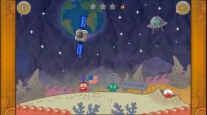 Новый КРАСНЫЙ ШАР, Красныш спасает бабушку мультик игра Детский летсплей #81