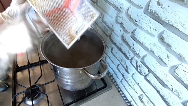 Как очистить кухонную вытяжку от жира без химии!ООчень простой способ! смотреть онлайн