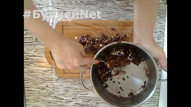 Сладкая Колбаска из печенья, как в детстве! #вкусно #сладкаяколбаска #рецептывыпечки