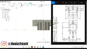 Fusion 360 Tutorial Indonesia Latihan 45 Beginners