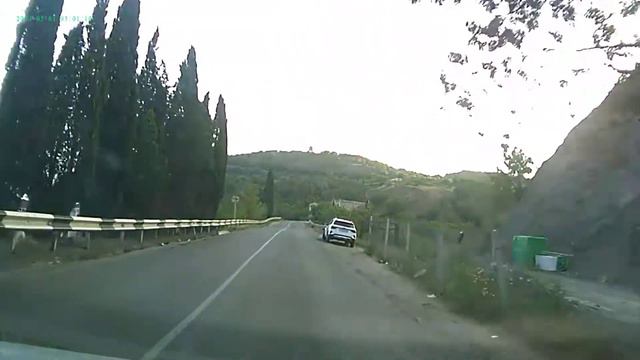 Едем на своем автомобиле в Малореченское. Крым.