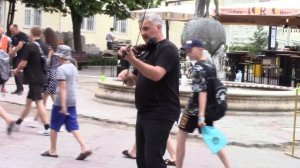 Геленджик / «ШТОРМ» Вивальди (cover). Скрипач Артем Реутов